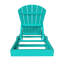 Méridienne inclinable en poly 77,7 po-87553212