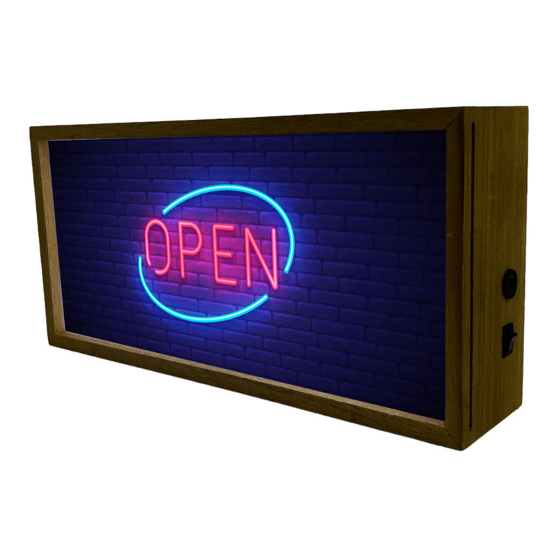 Raybert Open 15" LED Sign