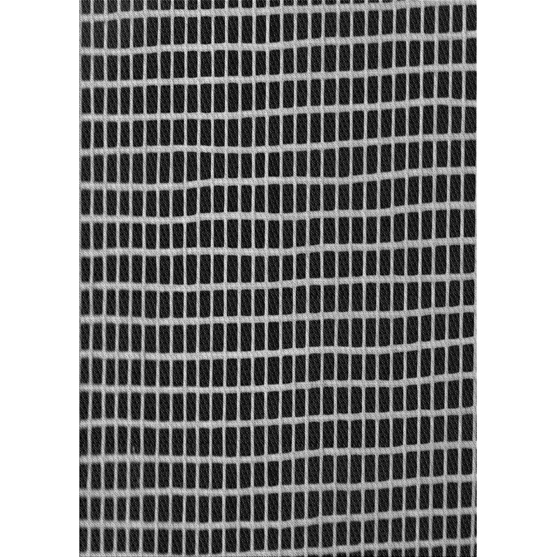 Tapis de zone noire à motifs, Rectangle 2 pi x 3 pi