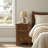 Fireside Lodge Barnwood Three Drawer Nightstand-14234133