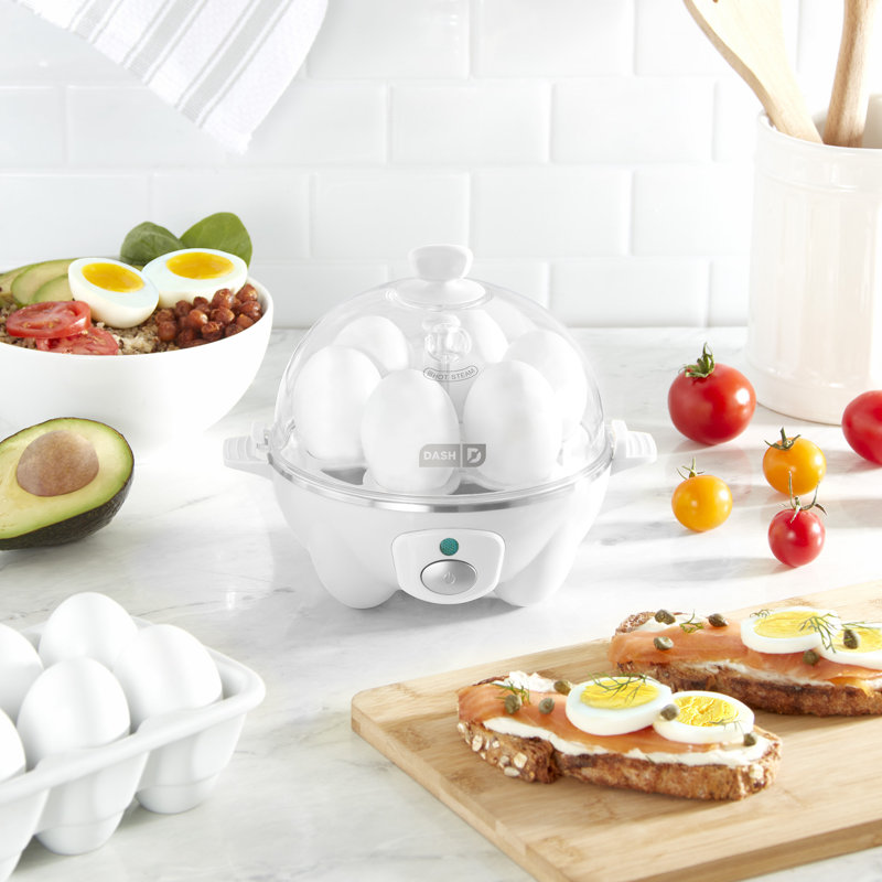 Dash Rapid 6 Egg Cooker, White