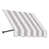 Gray/White Stripe