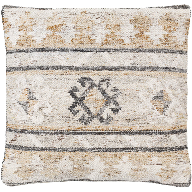 Alyssa Geometric Reversible Throw Pillow, 22"H x 22"W, Pillow Cover Only - No Insert