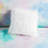 Watercolor Tie Dye Printed Comforter Set With Throw Pillow