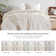 Harris Pinch Pleated Soft Washed Boho Comforter Set