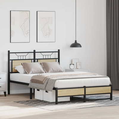Bed Frame Without Mattress Engineered Wood