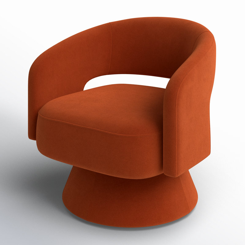 Bhupendra Swivel Accent Chair - Thumbnail 3