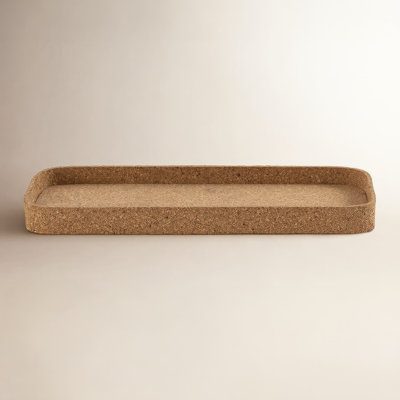 Rectangle Cork Tray Large
