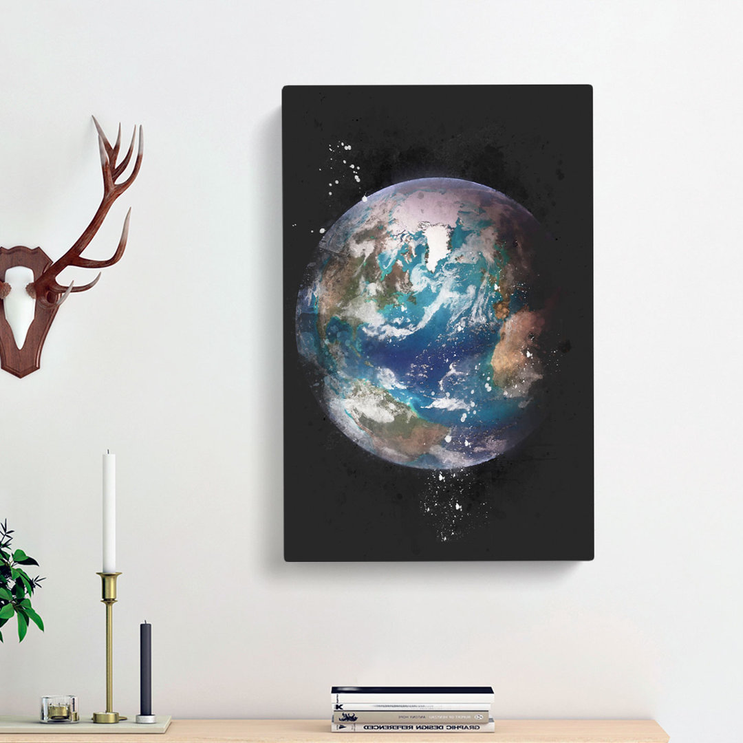 Blue Marble of Planet Earth - Wrapped Canvas