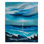 Couverture en sherpa doux seaside moon waves 1