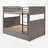 Britian Full Over Full Bunk Bed With Trundle-577966828