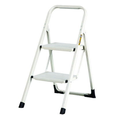 MF 2 - Step Steel Lightweight Folding Small Step Ladder