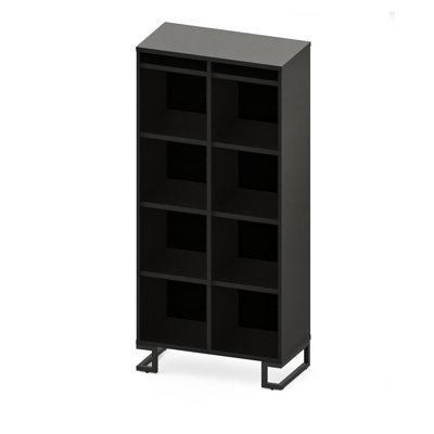Deca 176 cm H x 80 cm W Cube Bookcase