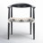 Kazbah Leather Dining Arm Chair-2105392400