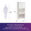 Paramount Vanity/Desk Storage Cabinet with Drawer-1851790530