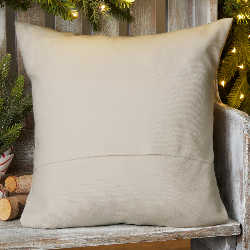 Coussin décoratif d'extérieur personnalisé 16 "Plaid & Print, Oui