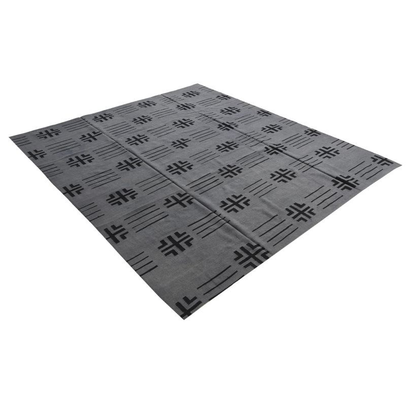 Tapis gris 8 x 10 Pinkerton