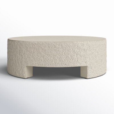 Hobart 48'' Stone Outdoor Coffee Table
