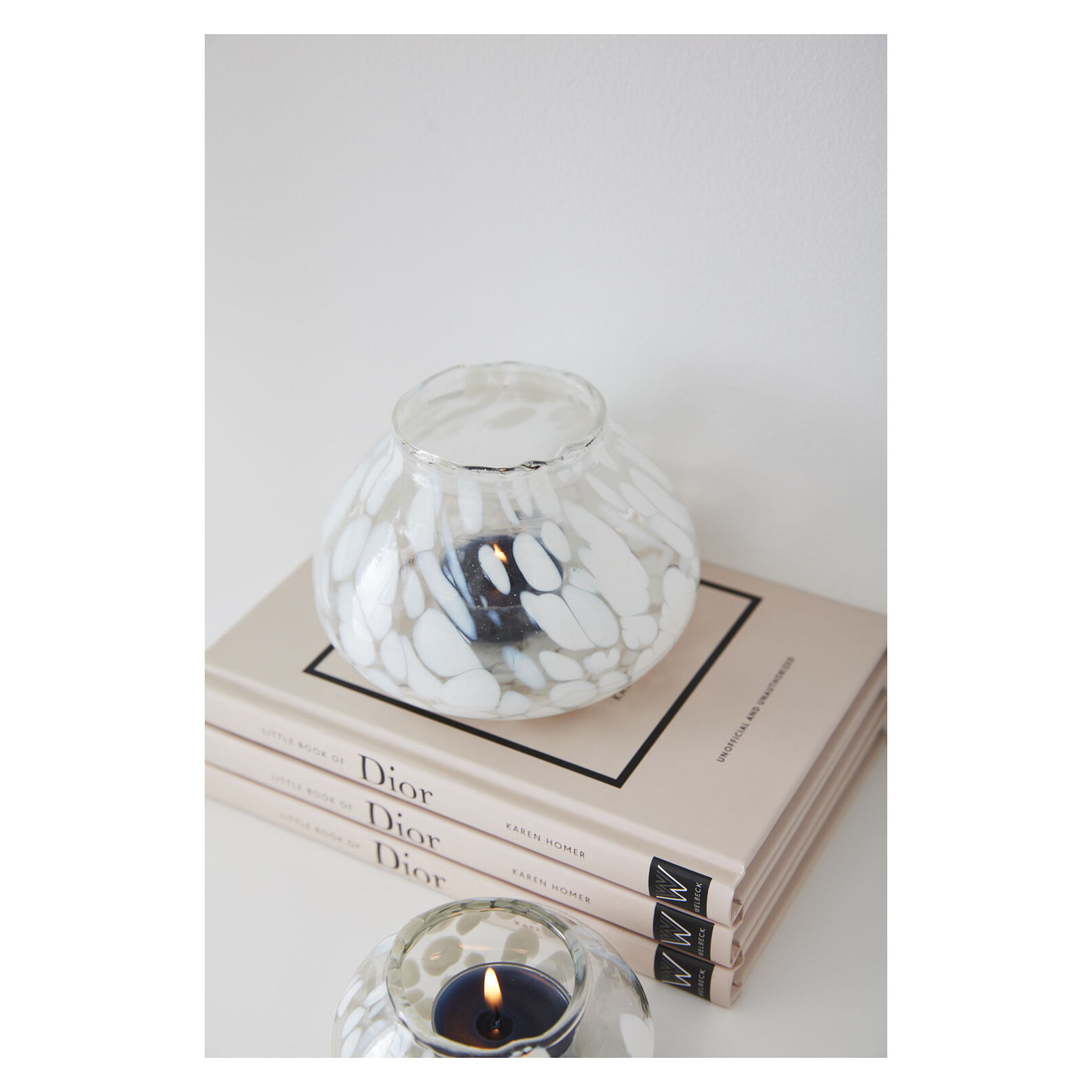 3.25'' H Glass Tabletop Votive Holder