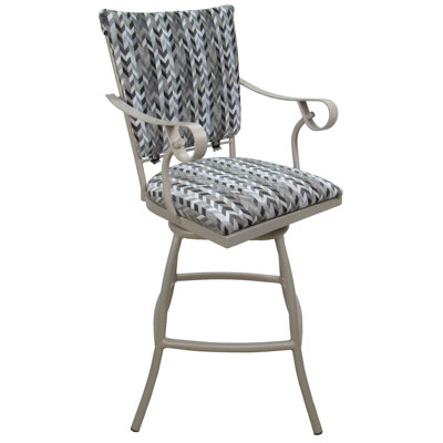 Tabouret de bar avec coussin Demush
