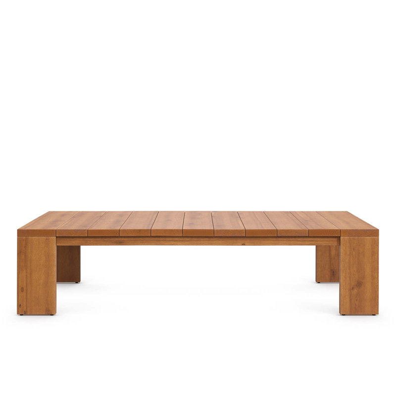 Table basse d'extérieur en bois d'acacia Tahoe