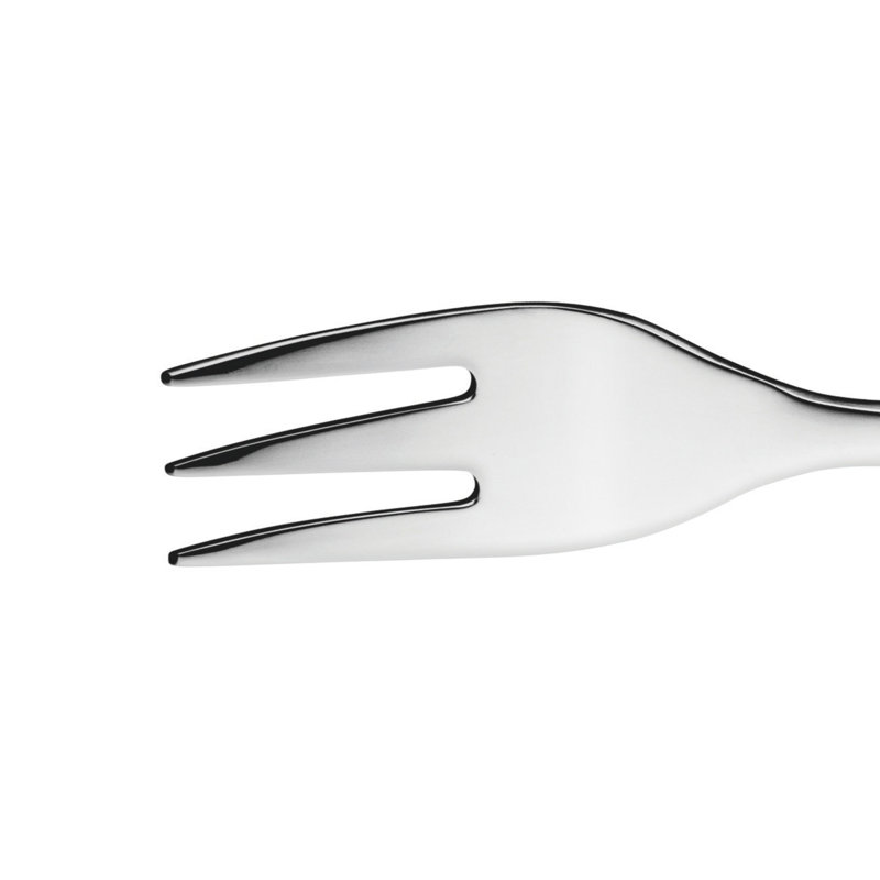 Pure Silver Stainless Steel 24-Piece Dessert Flatware Set