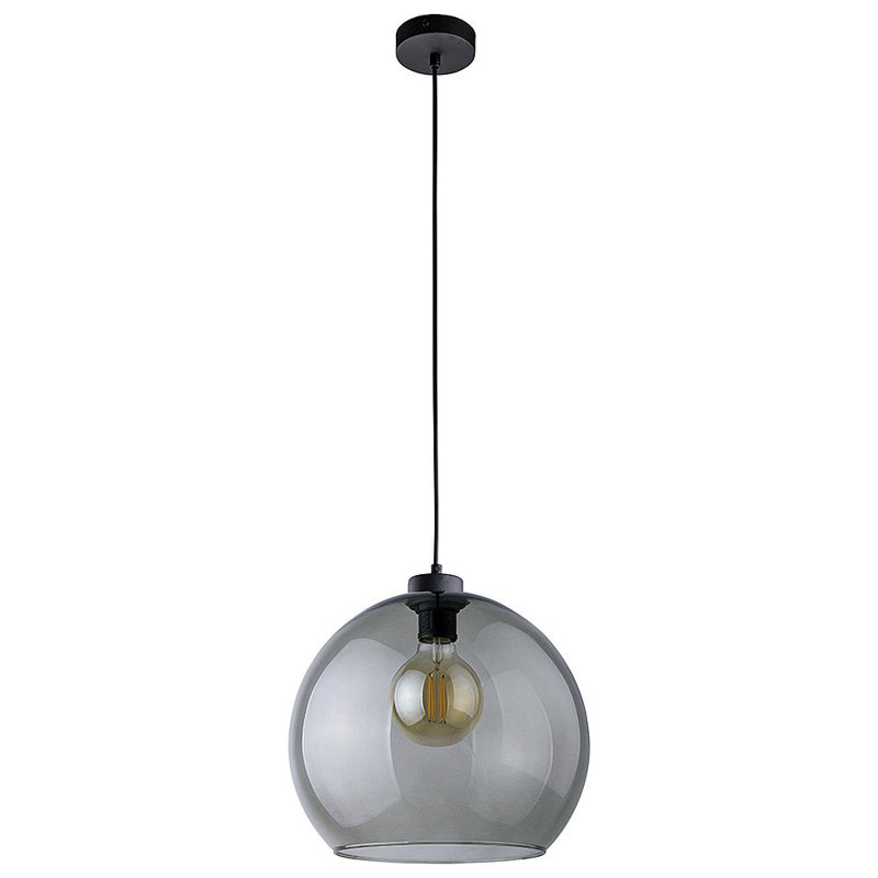 Birchwood 1 - Light Single Pendant, Graphite, Black