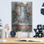 Art mural en métal Winston Porter «Wooden Sink With Mirror» par Momart-1232622967