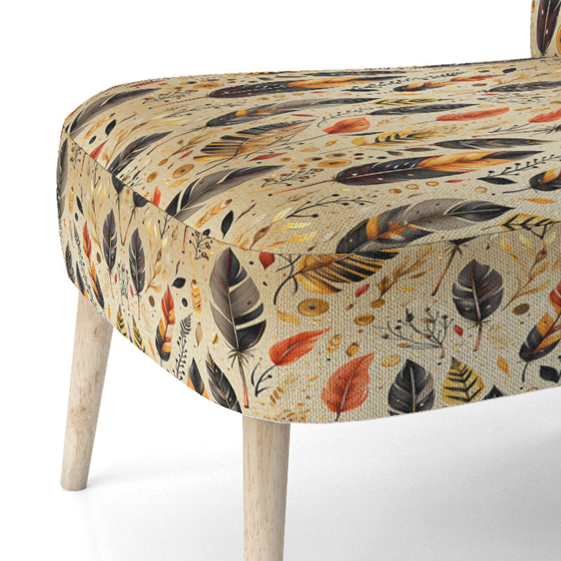 Chaise d'appoint artistique Bohème et éclectique