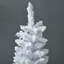 Arbre de Noël artificiel enneigé 5 pi, arbre de Noël mince avec branches réalistes et base en plastique pour décoration d'intérieur