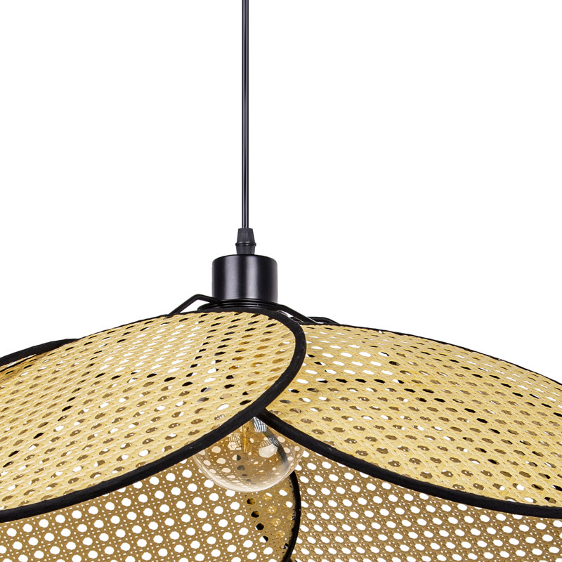 Luminaire suspendu en acier inoxydable à 1 lumière Arquimedes