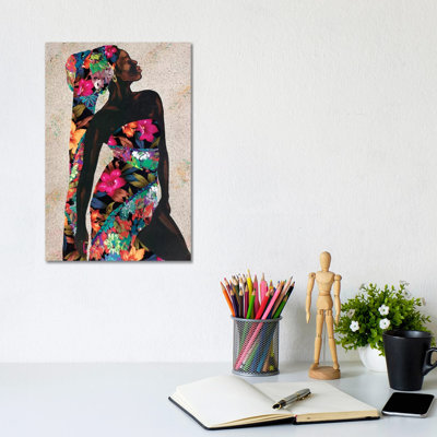 Woman Strong I by Alonzo Saunders - Wrapped Canvas Print