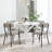 5 - Piece Round Pedestal Dining Set-727688983-729862062