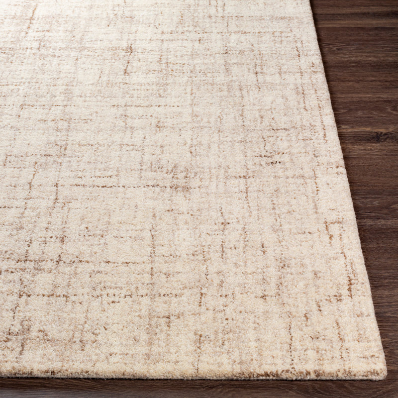 Wool Area Rug, Rectangle 2' x 3'