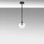 Luminaire suspendu sphère 1 lumière Madiun-300752673