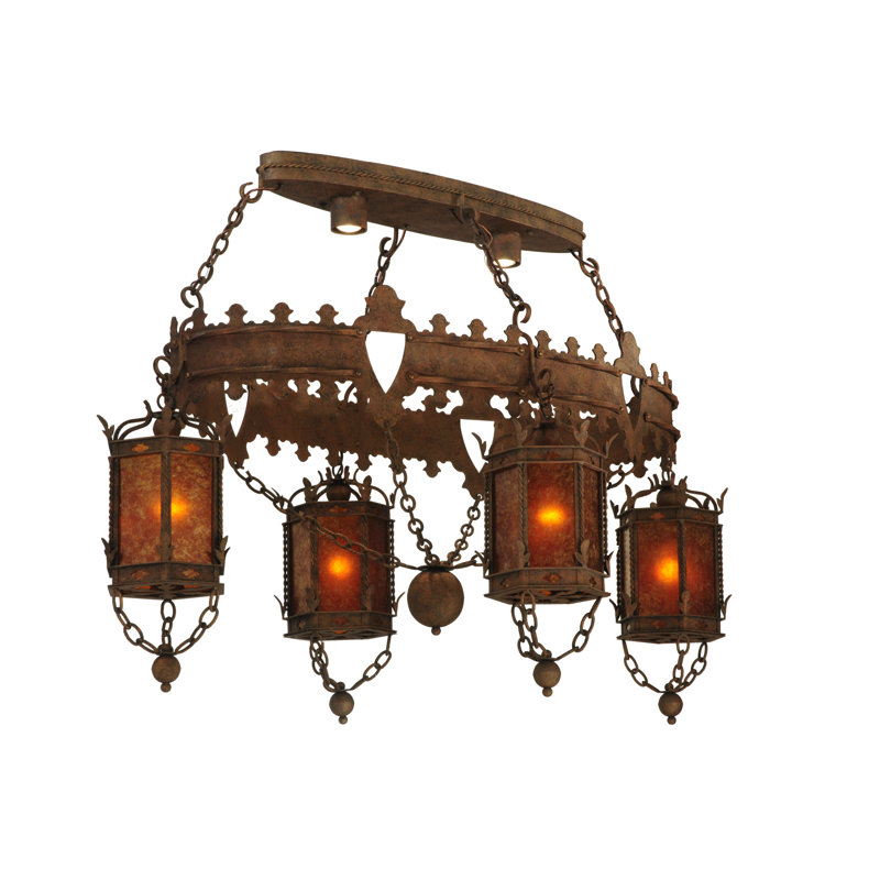 Lustre oblong de 4 po Valhalla