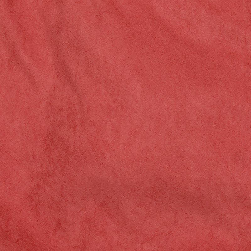 Suède boisé rouge rivière - Tissu à la verge