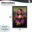 Cadre flottant Graffiti sur Mona Lisa, design par Masters Redux-187702665-187702664