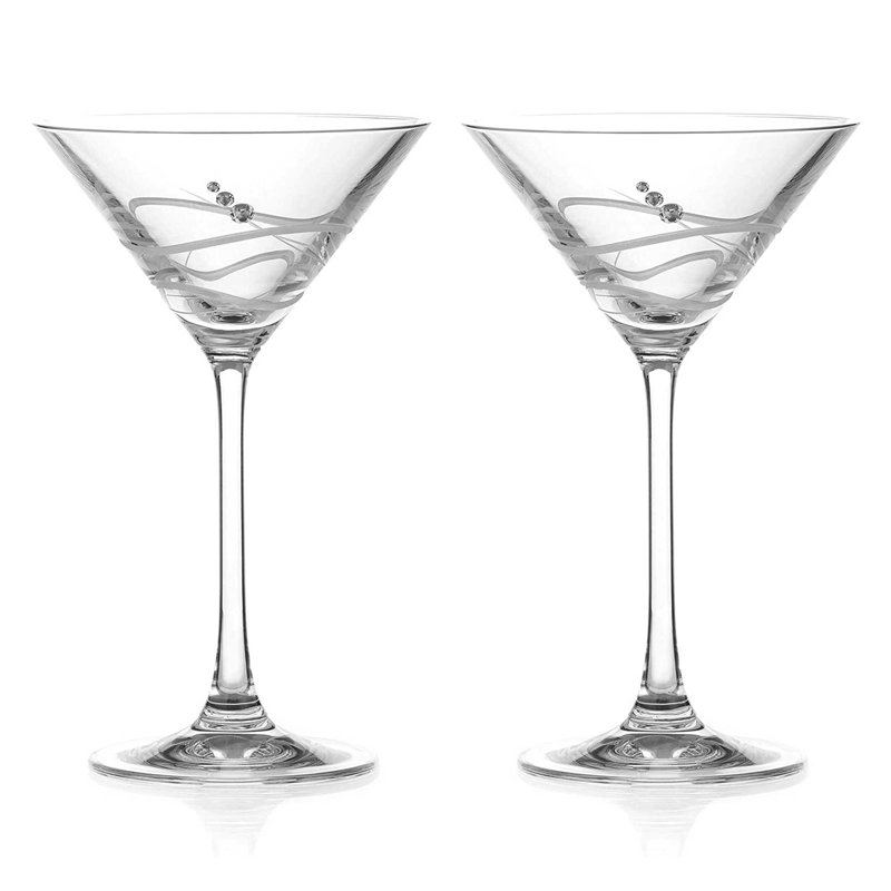150ml Crystal Martini Glass Set