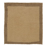 Vintage One-of-a-Kind 3'11X3'8 Hand Knotted Area Rug