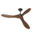 Ventilateur de plafond standard à 3 pales 59,8 "avec télécommande Bria