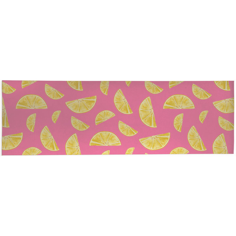 Tapis d'été Summer Lemon, Tapis de couloir 2 pi 6 po x 8 pi