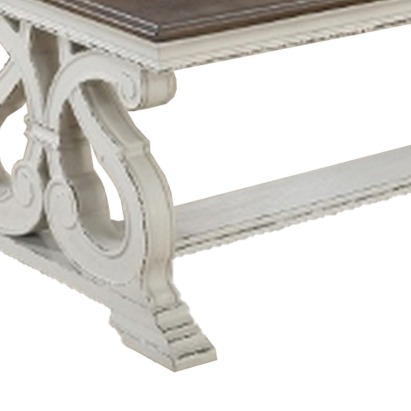 Table basse à tréteaux Papinachois