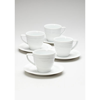 Elan Porcelain Teacup and Saucer