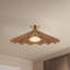 Furrow 25-in Red Semi-Flush Mount-1740051396-1740051403