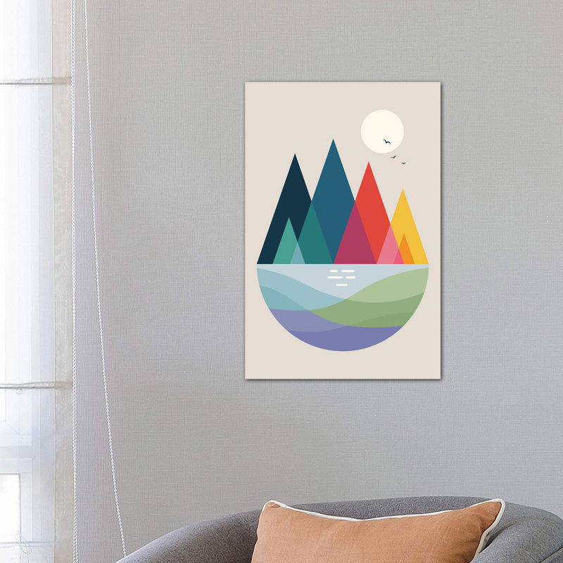 Somewhere by Andy Westface - Wrapped Canvas Print, 66.04 cm H x 45.72 cm W x 1.91 cm D