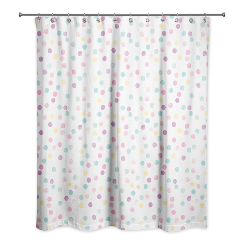 Brynley Polka Dots Shower Curtain