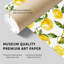 «Food and Kitchen Lemon Pattern II Cottage», reproduction d'art non encadrée-714377866