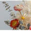 Décoration de vase et fleur simulée