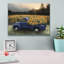 «Sunflower Field at Dusk» par Lori Deiter, art mural sur toile-123942163